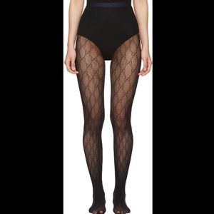 🚨SALE🚨Gucci black interlocking G stocking tights